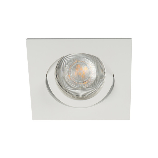 Кольцо точечного светильника Kanlux 22435 DALLA 1x10W IP20 белое - фото №1