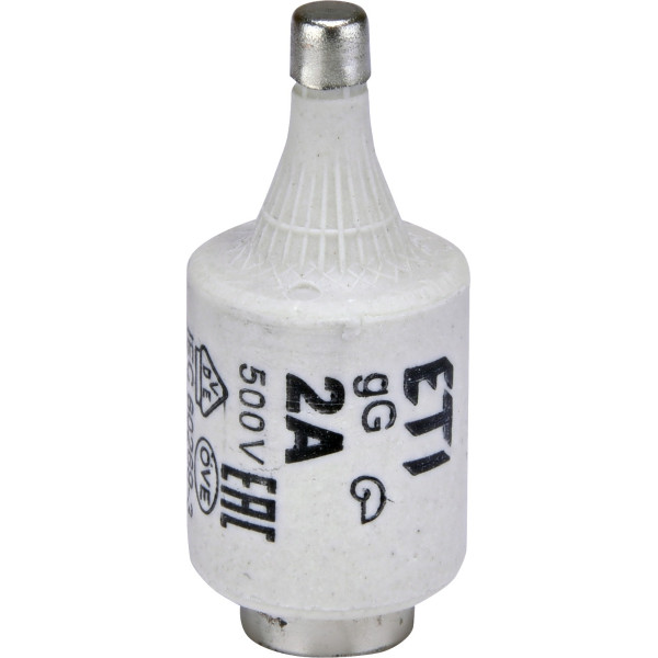 Запобіжник ETI 002312401 D II gG 2A/500V