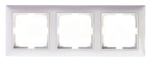 Трехместная рамка ABB Basic 55 2513-94-507 (белая)