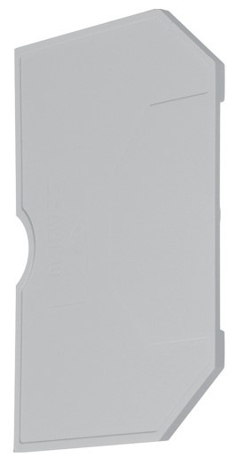 Кінцева пластина Hager KWE06G для KXA16LH