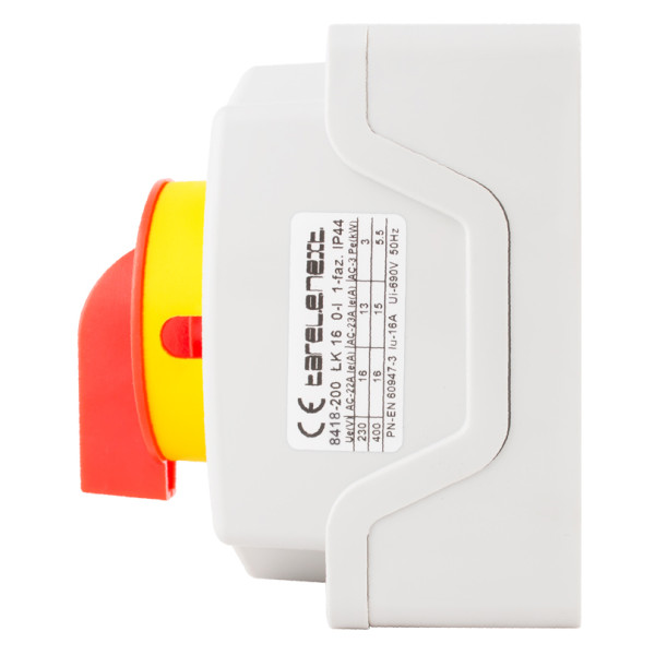 Корпусный пакетный переключатель E.Next LK25/2.211-ОК/45 3p 0-1 25А IP44 под пломбирование (8418-200) - фото №1