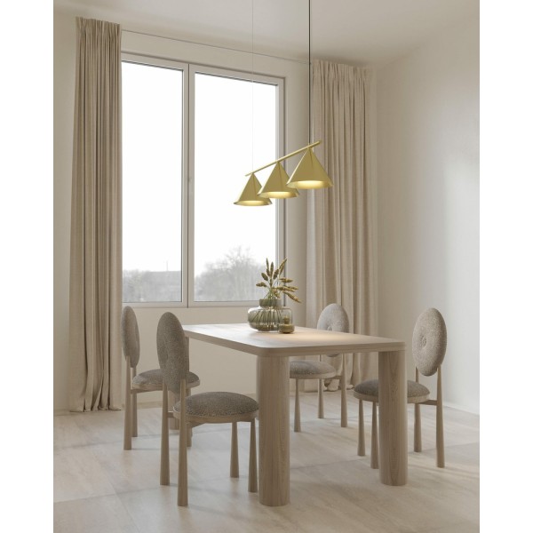 Люстра Pikart 30435-3 SC 3 E27 3x60W IP20 Латунь - фото №1