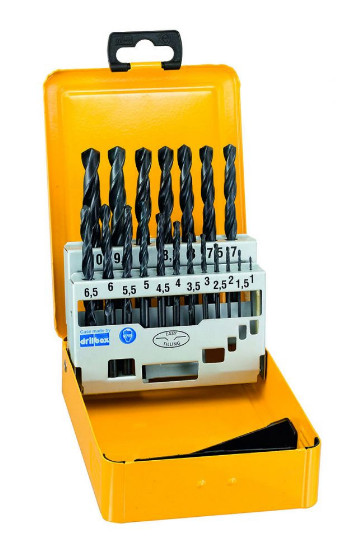 Набір свердел по металу DeWALT DT5913 HSS-R в металокасеті (19шт)