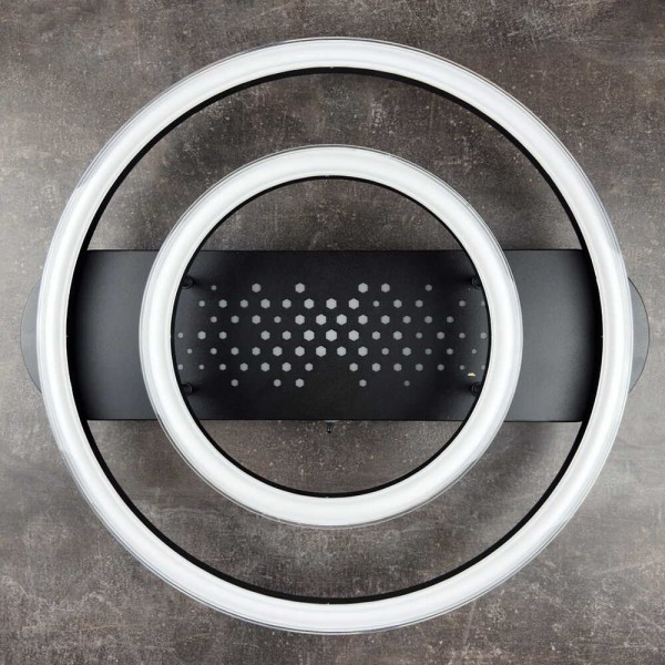 Світильник LED smart KENZO-R+пульт 85W 3000-5000K IP20 круг чорний Violux ( 220665 ) - фото №2