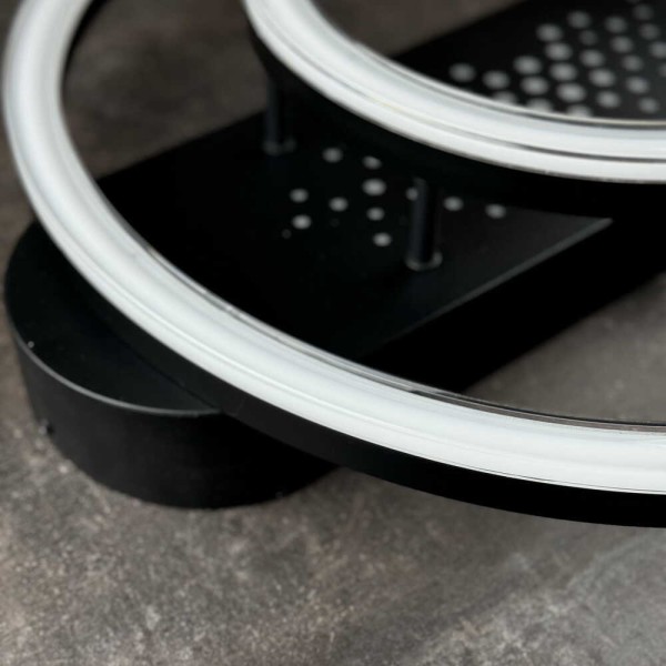 Світильник LED smart KENZO-R+пульт 85W 3000-5000K IP20 круг чорний Violux ( 220665 ) - фото №3