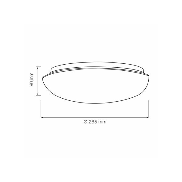Светильник потолочный Goldlux 326850 Bonifacy E27 1x20W IP20 белый - фото №4