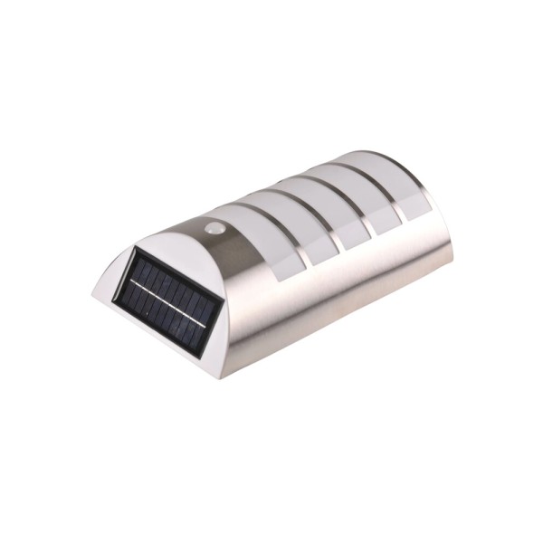 Вуличний світильник на сонячній батареї Goldlux 315564 Saffo LED 6000K IP44 сріблястий - фото №3