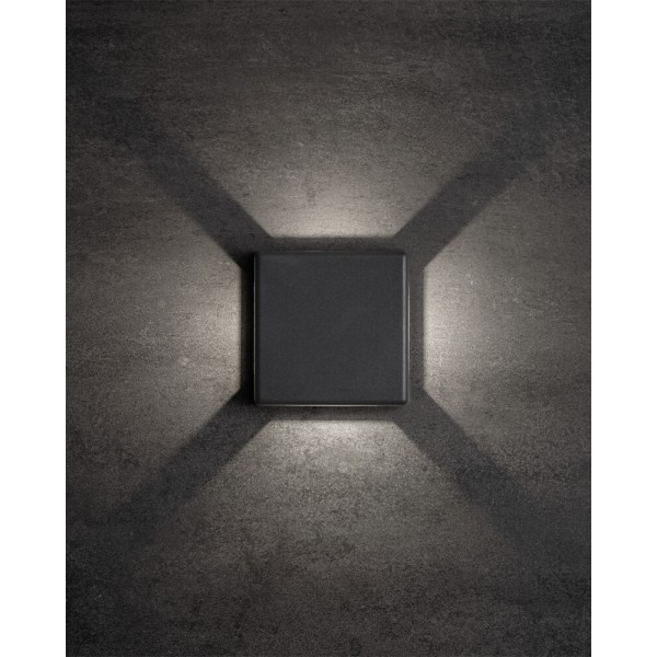 Уличный светильник Kanlux 39181 Refazi LED 1x6W 4000K 60Lm IP54 графитовый - фото №1