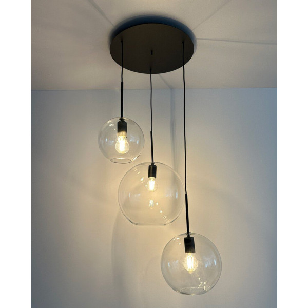 Подвесной светильник, люстра Nowodvorski 7788 Sphere III E27 3x40W IP20 Черный - фото №2