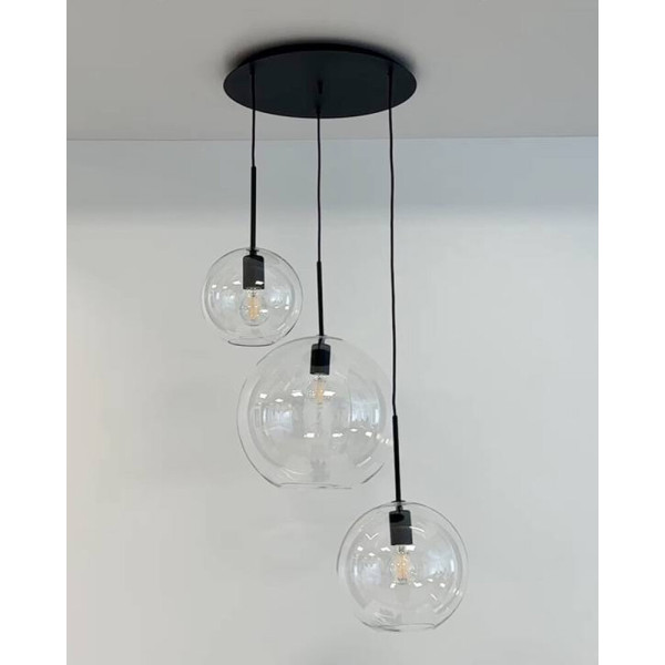 Подвесной светильник, люстра Nowodvorski 7788 Sphere III E27 3x40W IP20 Черный - фото №3