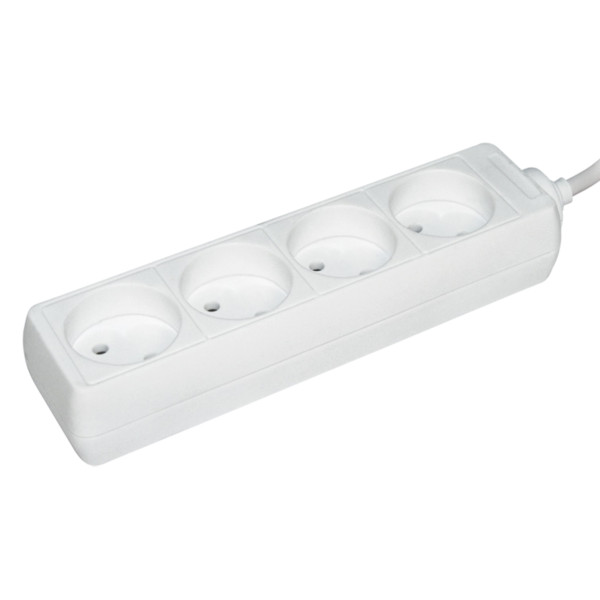 Подовжувач UEC STANDART П4 4 місць 2Р/3 метри 2х0.75мм2 10А/250В