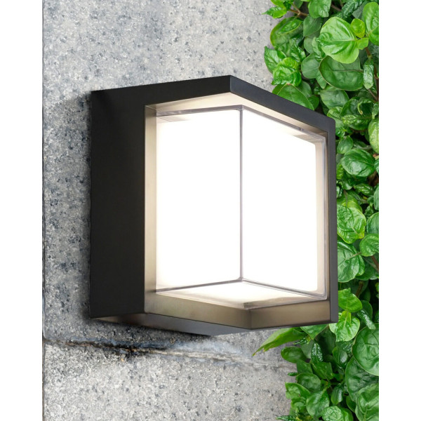 Вуличний світильник Goldlux 330963 Essen LED 1x12W 4000K 1400Lm IP44 чорний - фото №2