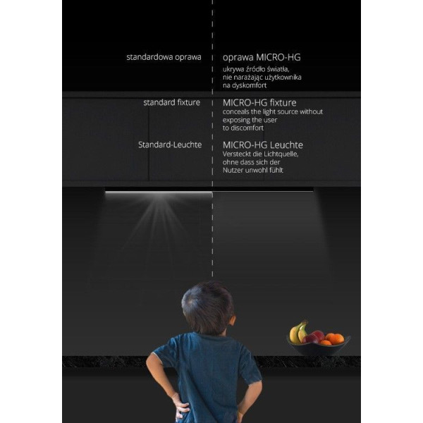 LED-профіль KLUS MICRO-HG, 2 метри (KLUS_A01419A_2) - фото №5