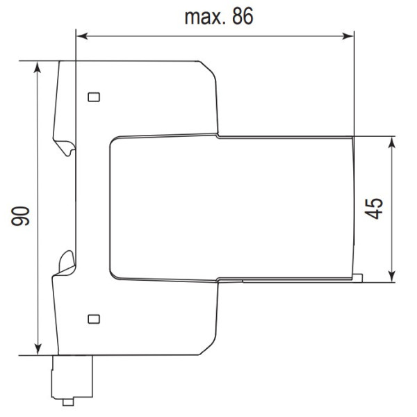 Ограничитель перенапряжения ETI 002440550 ETITEC SM T12 300/12.5 (3+1 4p TT TN-S) - фото №2