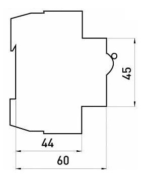 Модульный автоматический выключатель E.Next e.industrial.mcb.100.2.C10 2р 10А C (i0180011) - фото №2
