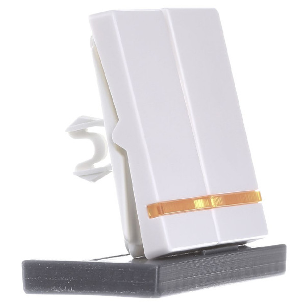 Клавіші для 2-клавішного вимикача з підсвічуванням полярна білизна Berker Q.х - фото №2