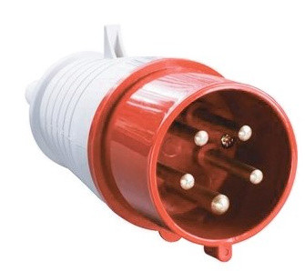 Переносная вилка TNSy 25 3Р+PЕ+N 32А 380В IP44 (TNSy5500437)