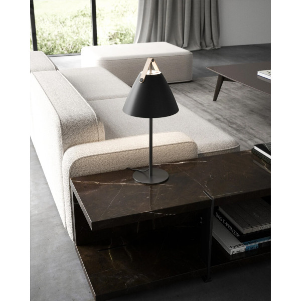 Настільна лампа Nordlux 46205003 Strap E27 1x40W IP20 чорна - фото №2