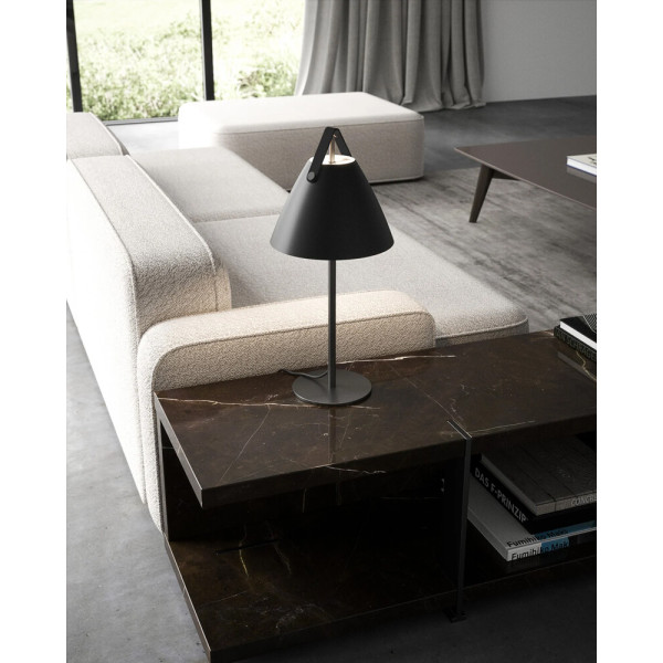 Настільна лампа Nordlux 46205003 Strap E27 1x40W IP20 чорна - фото №3