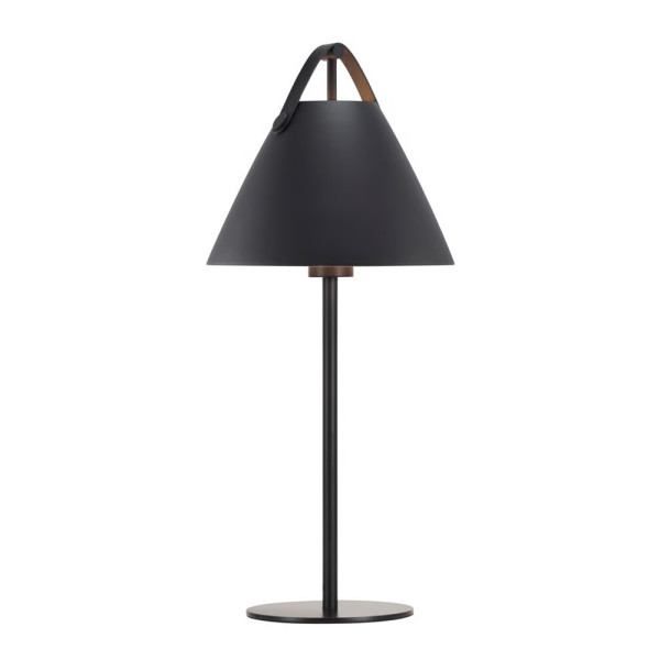 Настільна лампа Nordlux 46205003 Strap E27 1x40W IP20 чорна - фото №4