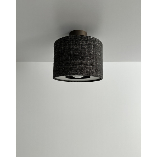 Люстра Nowodvorski 11657 Amarela S E27 1x15W IP20 графітова - фото №2