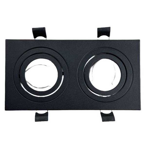 Светильник точечный Violux RIO-2L GU5.3 IP20 черный ( 132101 ) - фото №1