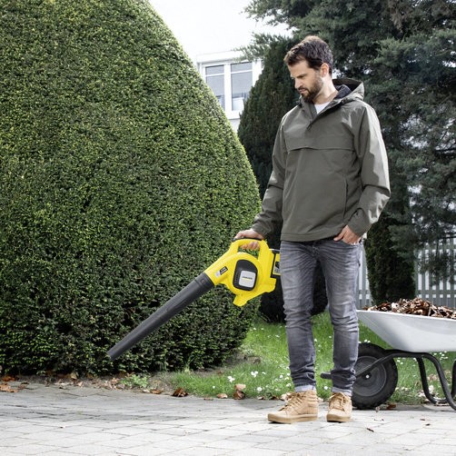 Воздуходувка Karcher 1.445-100.0 Leaf Blower LBL 2 18В solo - фото №6