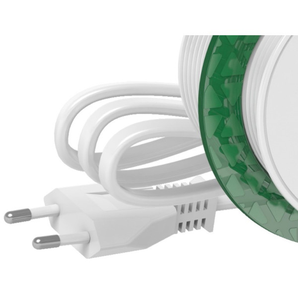 Встраиваемый в стол розеточный блок Schneider Electric INS44008 USB тип А+тип С (белый) - фото №2