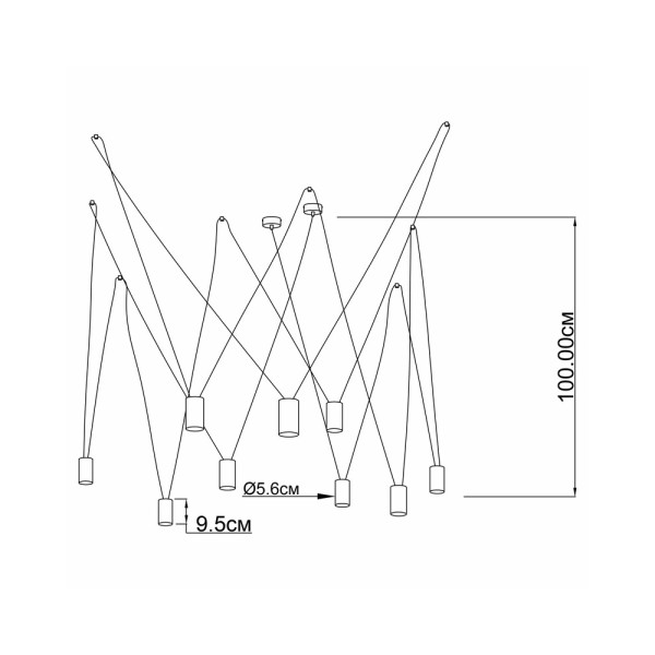 Люстра Imperium Light 139910.01.01 Accent - фото №2