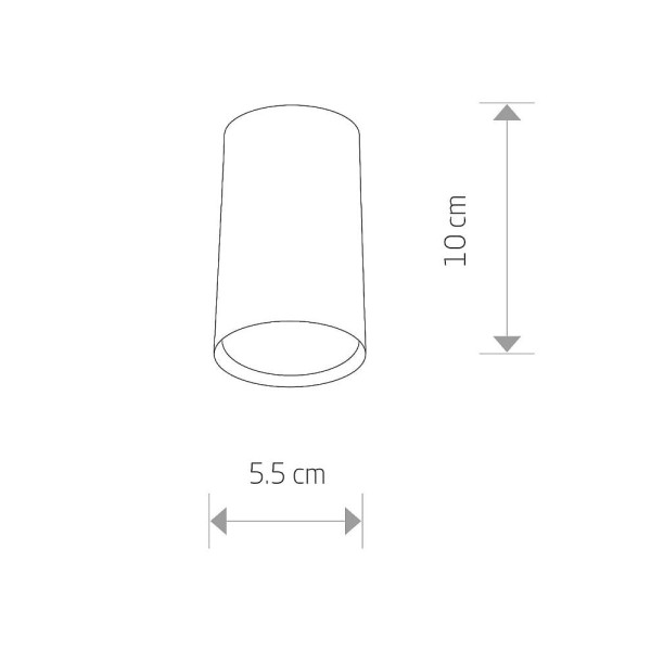 Точковий світильник Nowodvorski 5255 Eye GU10 1x35W IP20 Білий - фото №1