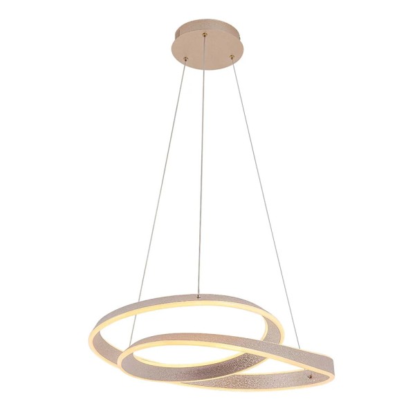 Підвісний світильник, люстра Goldlux 338044 Glow LED 1x75W 4000K 10500Lm IP20 золотий - фото №4