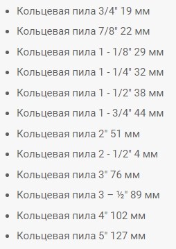 Набор коронок по дереву Tolsen 16 предметов 19-127мм (75867) - фото №1