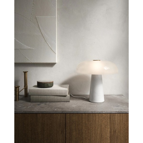 Настольная лампа Nordlux 2020505001 Glossy E27 1x15W IP20 белая - фото №2