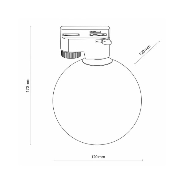 Трековий світильник TK Lighting 4887 Tracer G9 1x6W IP20 Wh - фото №2