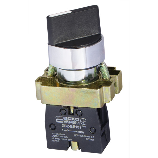 Перемикач Аско-Укрем XB2-BD21 (0-I) (A0140010004)