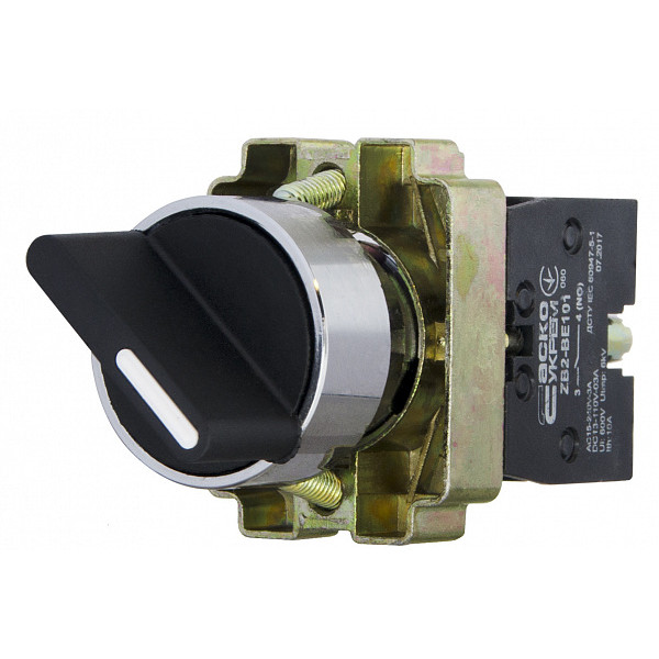 Перемикач Аско-Укрем XB2-BD21 (0-I) (A0140010004) - фото №3