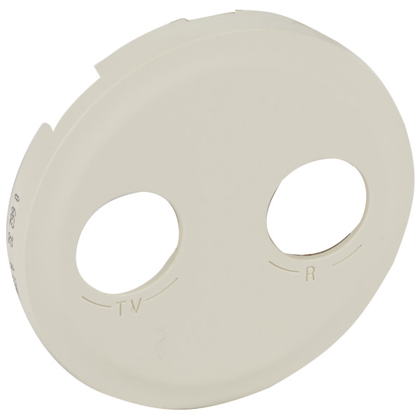 Накладка TV-FM розетки Legrand Celiane (066232) (слоновая кость)
