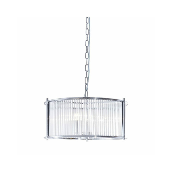 Люстра Zuma Line 2200131P-L Marmo E27 3x40W IP20 Хром - фото №3