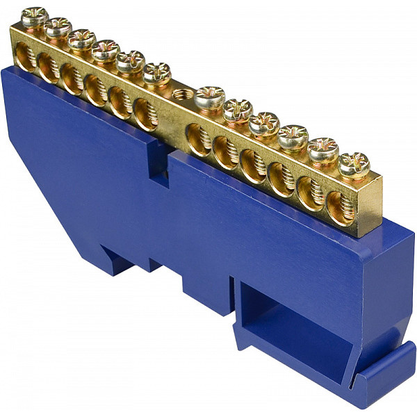 Нульова шина Аско-Укрем ВС-4А на 12 отворів (A0150120051) - фото №1