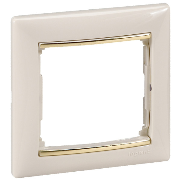 Рамка одинарна Valena слонова кістка/золото