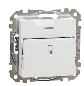 Карточный выключатель Schneider Electric Sedna Design & Elements белый SDD111121