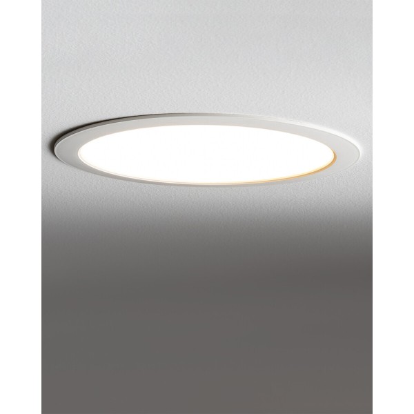 Точечный светильник Nowodvorski 10542 Mykonos LED 1x18W 3000K 1700Lm IP20 белый - фото №1