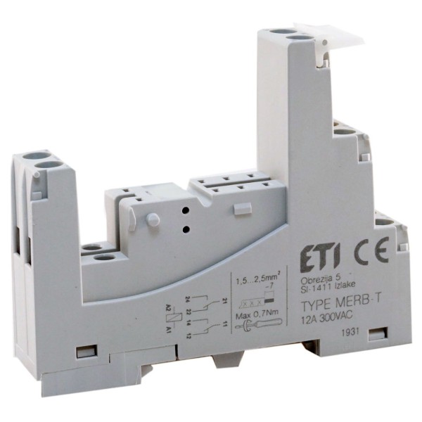 Цоколь ETI 002473035 MERB тип T (для MER2) - фото №1