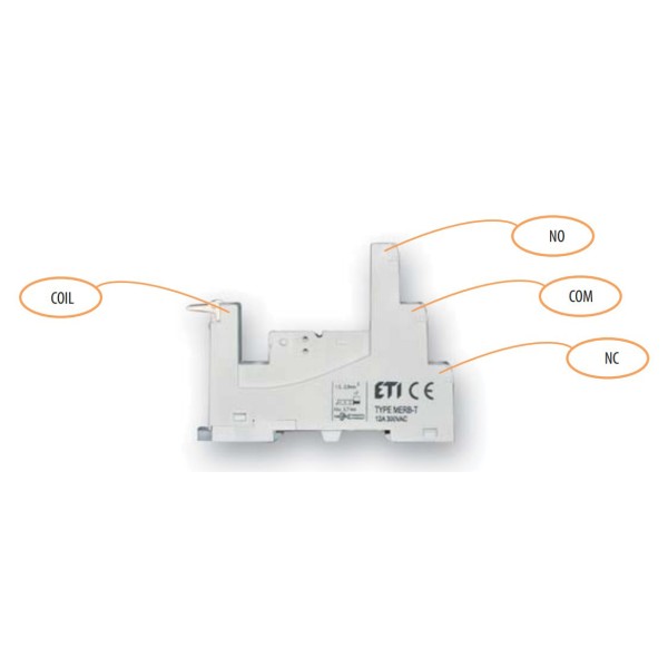 Цоколь ETI 002473035 MERB тип T (для MER2) - фото №3