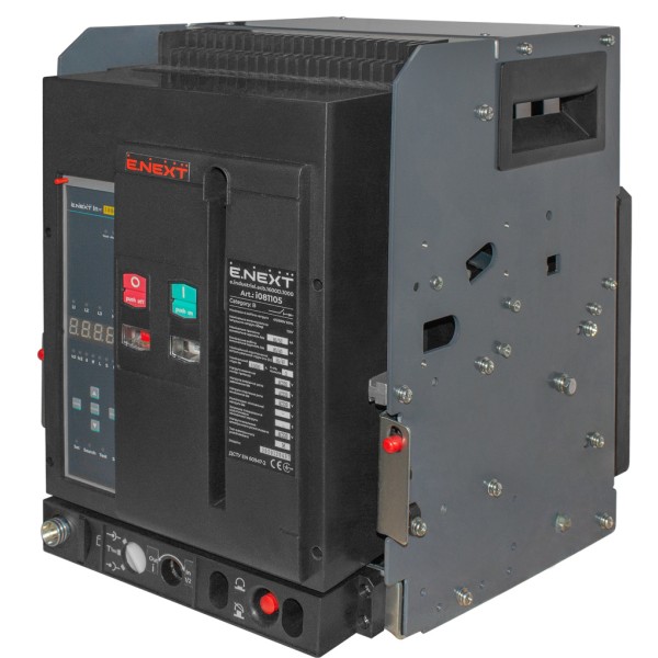 Воздушный автоматический выключатель E.Next e.industrial.acb.1600D.1000 400В 3Р с мотор-приводом и РН (i081105)