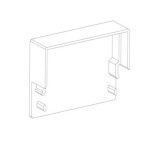 Заглушка прямоугольная (ЗСП) - фото №1