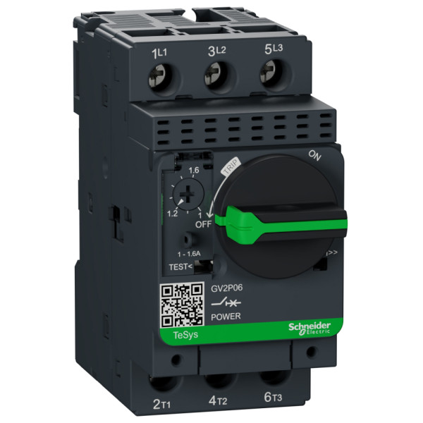 Автомат захисту двигуна Schneider Electric GV2P06 1-1.6