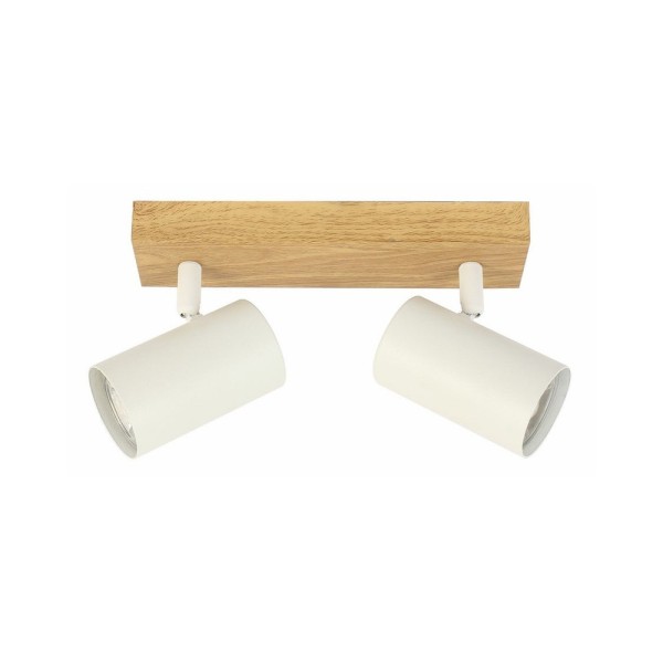 Спот Reality 838502-37 Quentin GU10 2x15W IP20 Wh - фото №1