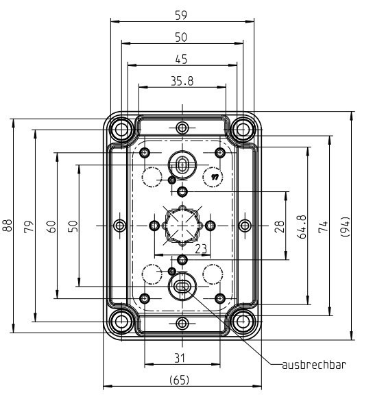 Коробка распределительная Spelsberg PS 97-6-to (sp11100201) IP66 с гладкими стенками - фото №3