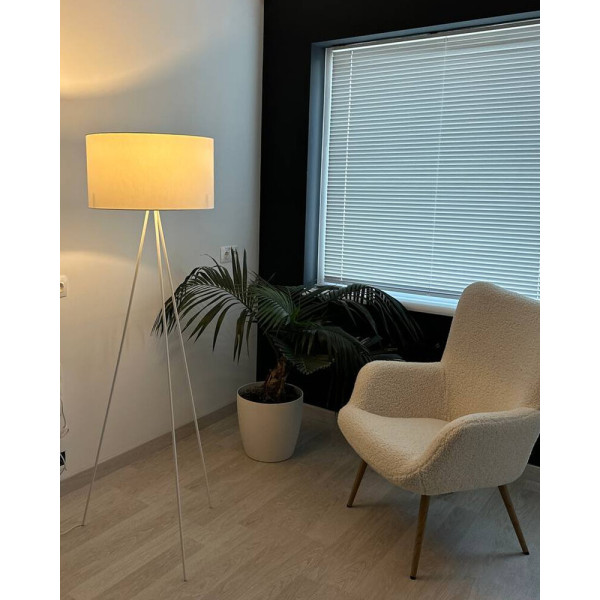 Торшер Nowodvorski 8191 Cadilac I E27 1x25W IP20 білий - фото №2